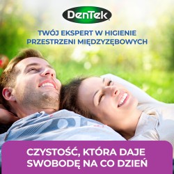 Zdjęcie produktu - #1 DENTEK Wykałaczki z nicią dentystyczną Eco Cross Flosser, 30szt.