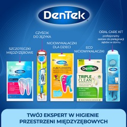 Zdjęcie produktu - #5 DENTEK Wykałaczki z nicią dentystyczną Fresh&White, 36szt.