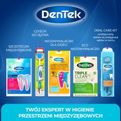 Zdjęcie produktu - #5 DENTEK Wykałaczki z nicią dentystyczną Sensitive Clean, 40szt.