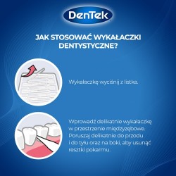 Zdjęcie produktu - #4 DENTEK Wykałaczki dentystyczne Pocket Picks, 33szt.