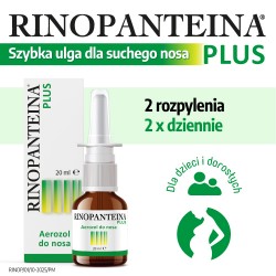 Zdjęcie produktu - #3 Rinopanteina Plus Aerozol do nosa, 20ml