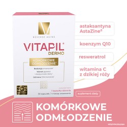 Zdjęcie produktu - #0 VITAPIL Dermo Kom&oacute;rkowe odmłodzenie, 30kaps.