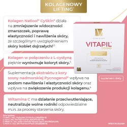 Zdjęcie produktu - #1 VITAPIL Dermo Kolagenowy lifting, 30sasz.