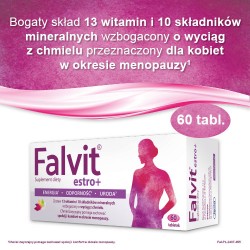 Zdjęcie produktu - #0 FALVIT estro+ 60tabletek