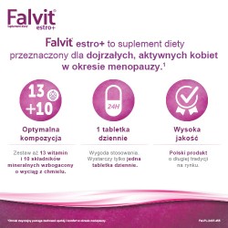 Zdjęcie produktu - #2 FALVIT estro+ 60tabletek