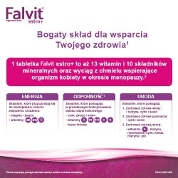 Zdjęcie produktu - #3 FALVIT estro+ 60tabletek