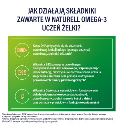 Zdjęcie produktu - #1 NATURELL Omega-3 Uczeń żelki, 27szt.