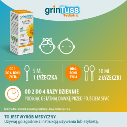 Zdjęcie produktu - #5 GrinTuss Pediatric syrop, 180g