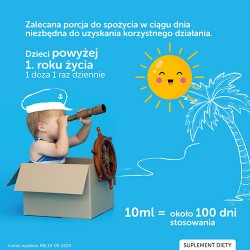 Zdjęcie produktu - #3 Justvit Witamina D3 1000 j.m krople, 10ml