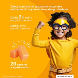 Zdjęcie produktu - #3 JUSTVIT Pastylki wspierające odporność, 20szt.
