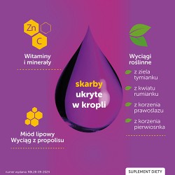Zdjęcie produktu - #1 JUSTVIT krople wspierające odporność, 50ml