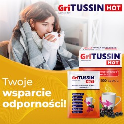 Zdjęcie produktu - #0 DOMOWA APTECZKA Gritusin Hot, 8 saszetek