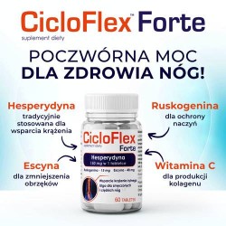 Zdjęcie produktu - #1 DOMOWA APTECZKA CicloFlex Forte, 60 tabl.