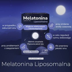 Zdjęcie produktu - #2 DOMOWA APTECZKA Melatonina Liposomalna, 90 kaps