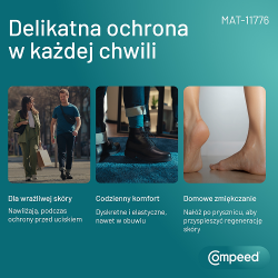 Zdjęcie produktu - #2 Compeed Plastry nawilżające na odciski średnie, 6 szt.