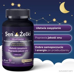 Zdjęcie produktu - #0 DOMOWA APTECZKA SEN Żelki, 60 szt.