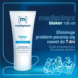 Miniaturka artykułu - #1 MEDISPIRANT Roll-on Antyperspirant do sk&oacute;ry skłonnej do nadmiernej potliwości, 50 ml