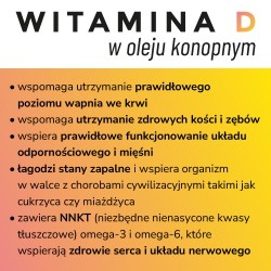Zdjęcie produktu - #3 BioceriQ Pharma Witamina D W Oleju Konopnym 2000 IU, 30 ml