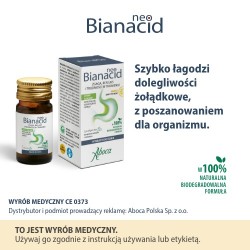 Zdjęcie produktu - #0 NeoBianacid Zgaga, Refluks I Trudności W Trawieniu Smak Cytrynowy, 14 tabl.