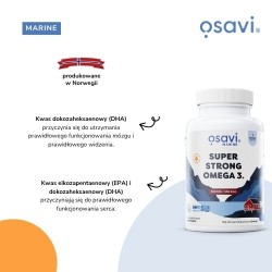 Zdjęcie produktu - #2 OSAVI Super Strong Omega 3, 90 kaps.