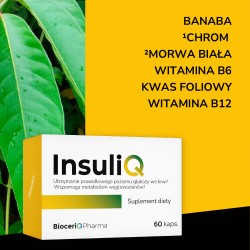 Zdjęcie produktu - #1 BioceriQ Pharma InsuliQ, 60 kaps.