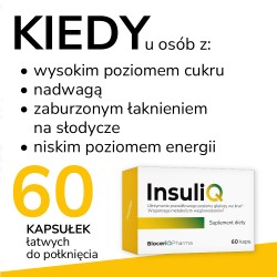 Zdjęcie produktu - #3 BioceriQ Pharma InsuliQ, 60 kaps.