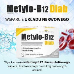 Zdjęcie produktu - #0 DOMOWA APTECZKA Metylo-B12 Diab, 60 kaps.