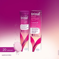 Zdjęcie produktu - #0 URINAL Fast Effect, 20 tabletek musujących 