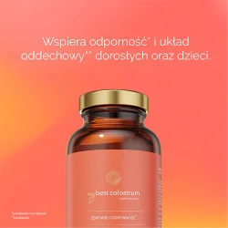 Miniaturka artykułu - #0 MyBestPharm MyBestColostrum proszek o smaku malinowym, 90 g