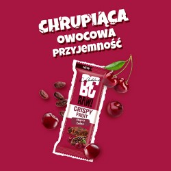 Zdjęcie produktu - #0 BeRAW! Crispy Fruit Wiśnia i Kakao Baton owocowy, 40g