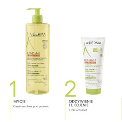 Zdjęcie produktu - #4 A-DERMA EXOMEGA Control Olejek emolient pod prysznic dla dzieci i dorosłych, 750ml
