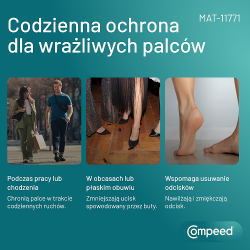 Zdjęcie produktu - #2 Compeed Plastry na odciski między palcami, 10 szt.
