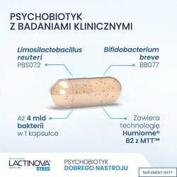 Zdjęcie produktu - #3 Lactinova stres probiotyk, 28 kaps.