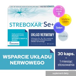 Zdjęcie produktu - #0 STREBOXAR Se+, 30 kaps.
