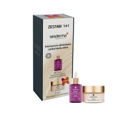Zdjęcie produktu - #0 SESDERMA ZESTAW RETISIL Intensywne serum przeciwstarzeniowe 30ml + C-VIT Nawilżający krem do twarzy 50ml