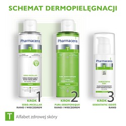 Zdjęcie produktu - #3 Pharmaceris T SEBOSTATIC Przeciwtrądzikowy krem normalizujący do twarzy SPF20 50 ml