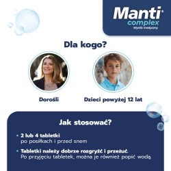 Zdjęcie produktu - #3 Manti Complex 3w1, 20 tabletek do rozgryzania i żucia