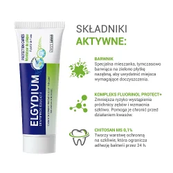 Miniaturka artykułu - #1 ELGYDIUM Edukacyjna pasta do zęb&oacute;w dla dzieci barwiąca płytkę nazębną, 50 ml