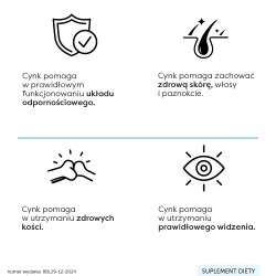 Zdjęcie produktu - #2 SUPTERO Liposomalna Cynk, 30 kaps.