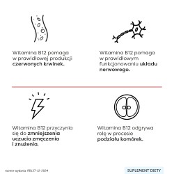 Zdjęcie produktu - #2 SUPTERO Liposomalna witamina B12, 30 kaps.
