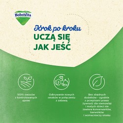 Zdjęcie produktu - #1 BoboVita Peppa Pig Mus gruszka z bananem i morelą 6m+, 100 g