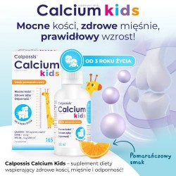 Zdjęcie produktu - #0 DOMOWA APTECZKA Calpossis Calcium Kids płyn, 165 ml