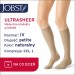 #0 – JOBST ULTRASHEER Podkolan&oacute;wki uciskowe kr&oacute;tkie CCL1 naturalny, rozmiar 4 ZP