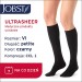 Zdjęcie produktu - #0 JOBST ULTRASHEER Podkolan&oacute;wki uciskowe kr&oacute;tkie CCL1 czarny, rozmiar 6 ZP