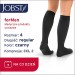 Zdjęcie produktu - #0 JOBST FORMEN EXPLORE podkolan&oacute;wki uciskowe CCL2 czarny, rozmiar 4 ZP