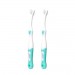 Zdjęcie produktu - #0 BRUSHBABY FirstBrush Szczoteczka do zęb&oacute;w dla dzieci 0-18 miesięcy, 2 szt.