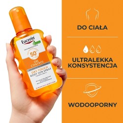 Zdjęcie produktu - #1 Eucerin Sun Oil Matujący spray z filtrem przeciwsłonecznym SPF50+, 200 ml