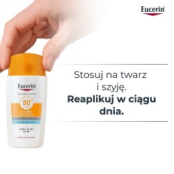 Zdjęcie produktu - #5 Eucerin Hydro Protect Ultralekki fluid ochronny SPF50+, 50 ml