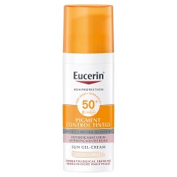 Zdjęcie produktu - #5 Eucerin Sun Pigment Control Fluid na przebarwienia do twarzy SPF50 - jasny, 50 ml