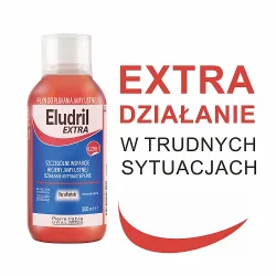 Miniaturka artykułu - #0 Eludril Extra Płyn do płukania jamy ustnej, 300 ml